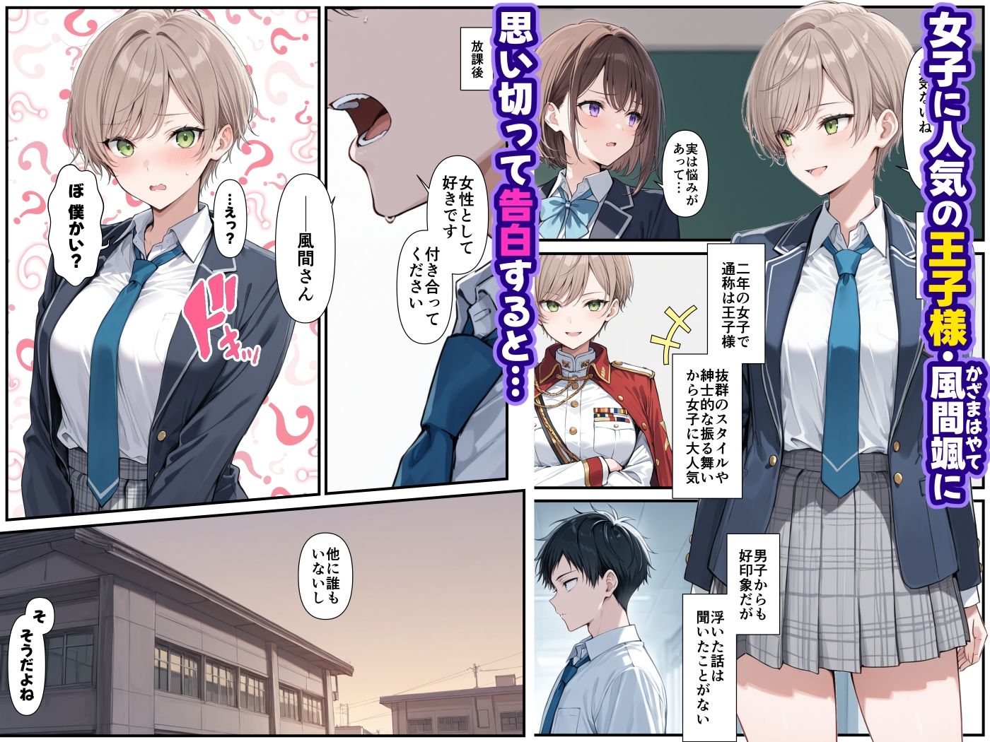 王子様の雌を俺だけが知っている 1枚目