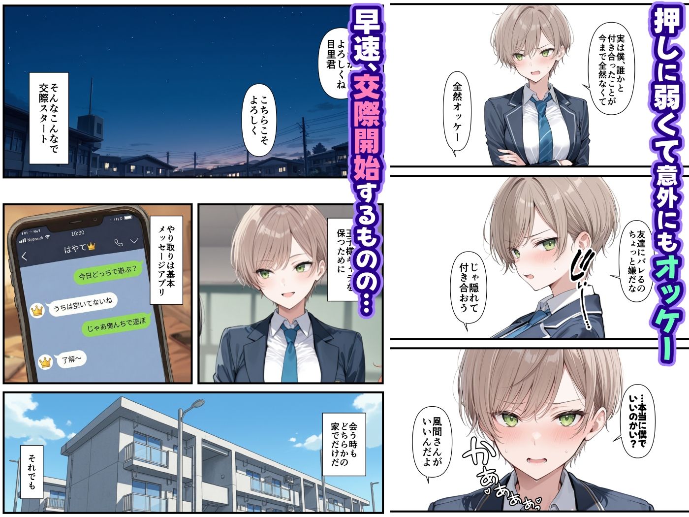 王子様の雌を俺だけが知っている 2枚目