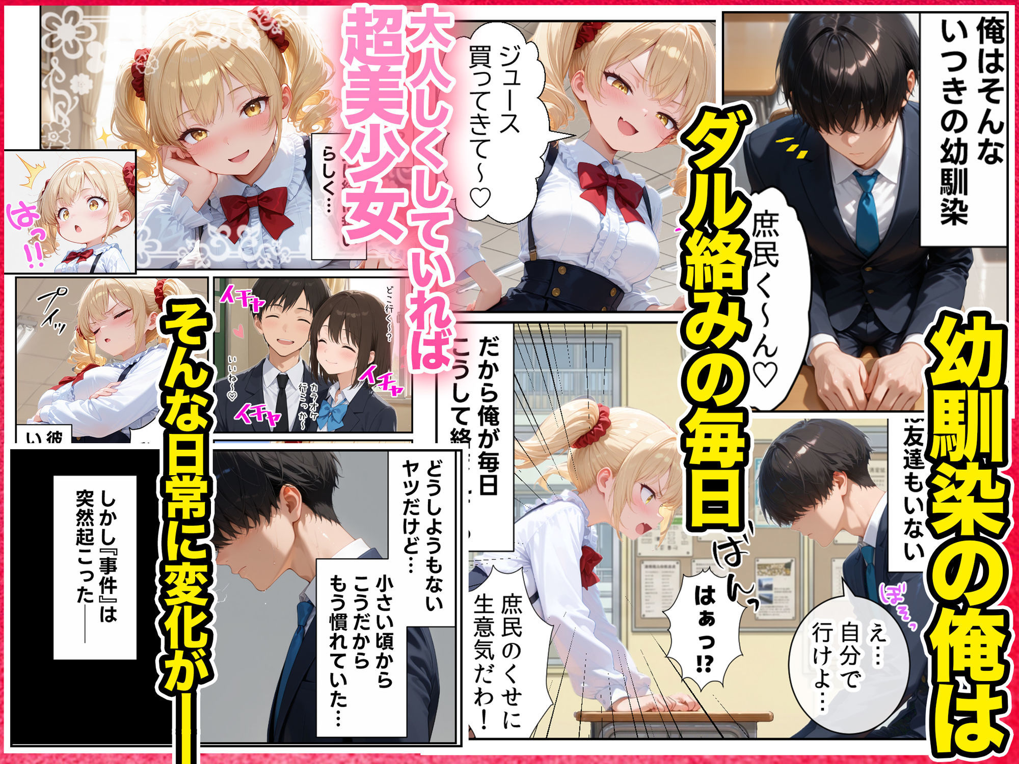 庶民をバカにしてた没落令嬢の幼馴染を俺だけのメイドに調教した話〜前編〜 2枚目