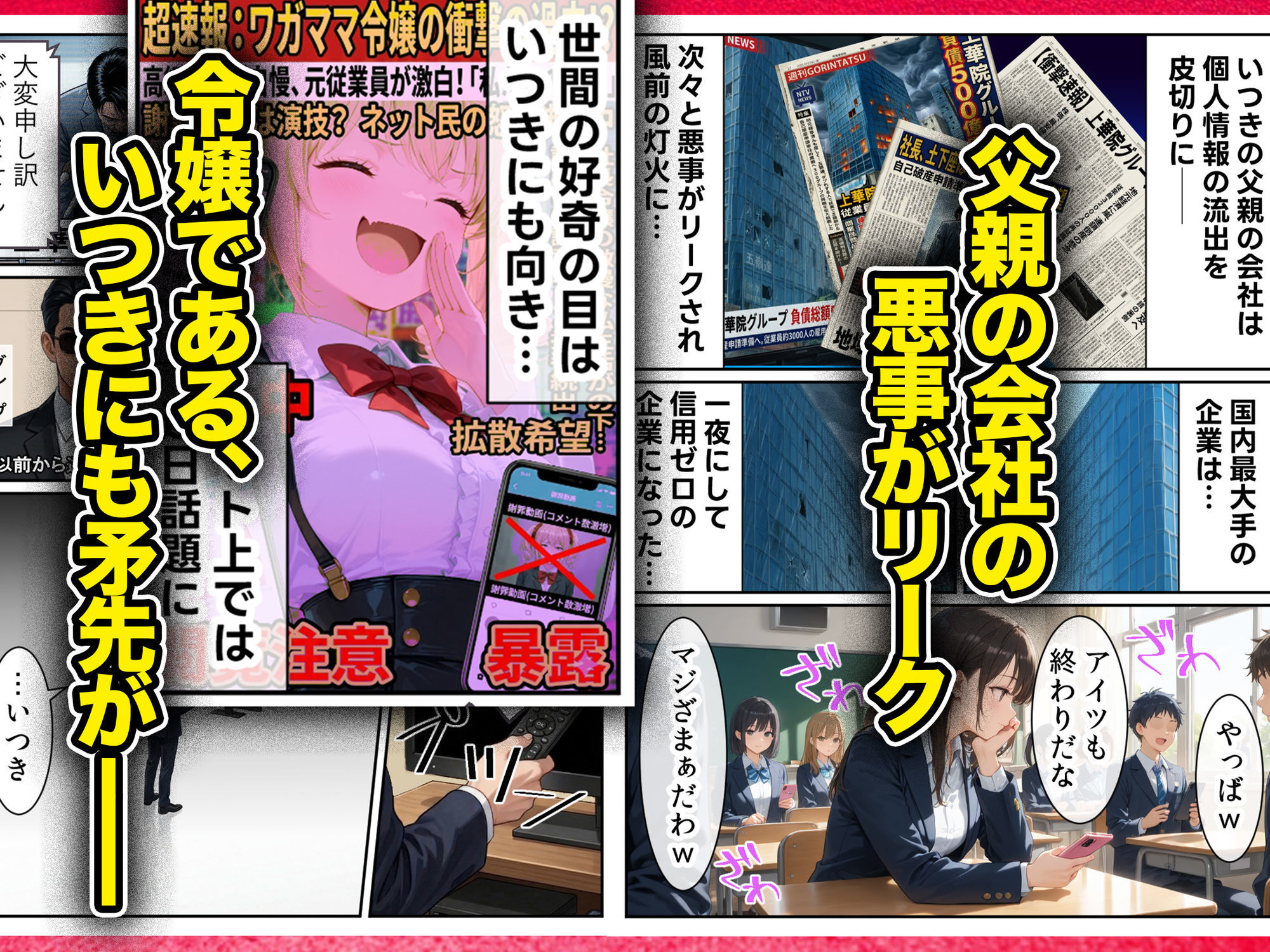 庶民をバカにしてた没落令嬢の幼馴染を俺だけのメイドに調教した話〜前編〜 3枚目