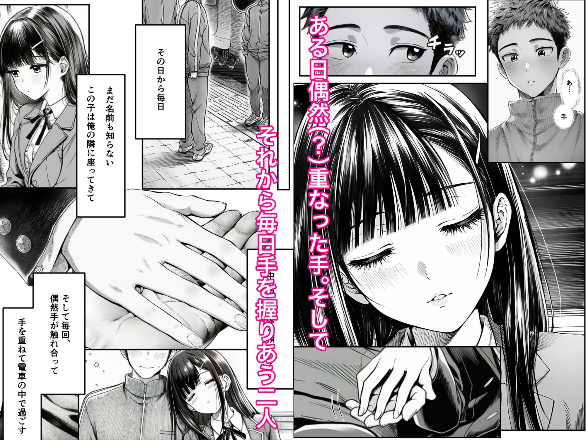 電車で何度も肩にもたれかかってくる女の子と、子作りセックスしてしまった 3枚目